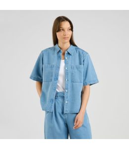 Jeanshemd DEDICATED Stensvik Denim Light Blue