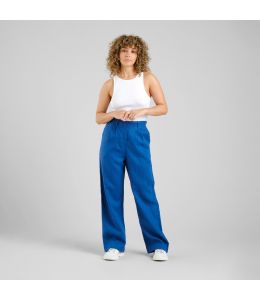 Leinenhose DEDICATED Vickleby Limoges Blue