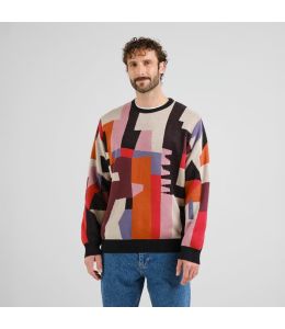Pullover DEDICATED Mora Abstract Chaos Multi Color