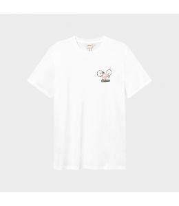 T-Shirt DEDICATED Stockholm Velolotion White