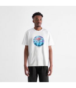 T-Shirt DEDICATED Stockholm Too Crowded White