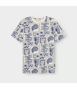 T-Shirt DEDICATED Stockholm Ocean Square Blue