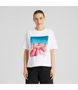 T-Shirt DEDICATED Vadstena Deck Chairs White