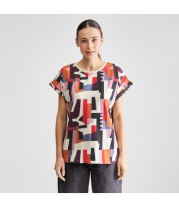 T-Shirt DEDICATED Visby Abstract Chaos Multi Color