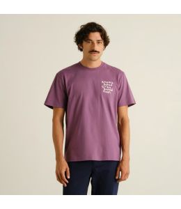 T-Shirt DEDICATED Stockholm Cheers Salud Berry Purple
