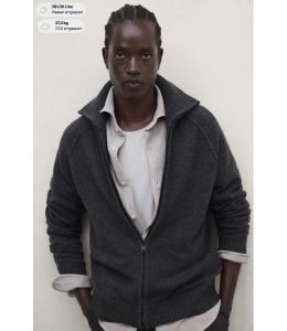 Weste ECOALF Ubedo Dark-Grey-Melange