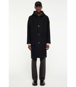 Wollmantel ELVINE Charlie Black