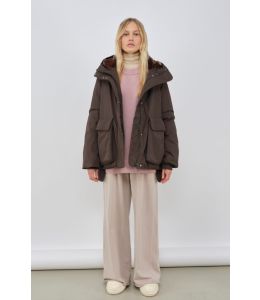 Parka EMBASSY OF BRICKS AND LOGS Alma Black Olive