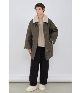 Parka EMBASSY OF BRICKS AND LOGS Maine Black Olive