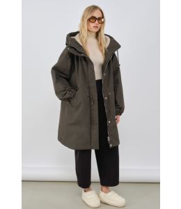 Parka EMBASSY OF BRICKS AND LOGS Memphis Black Olive