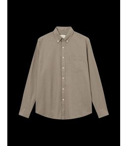 Leinenhemd FORET Serene Taupe