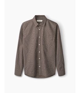 Hemd FORÉT Maple Brown Khaki