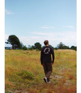 Langarmshirt FORET Turn Washed Black