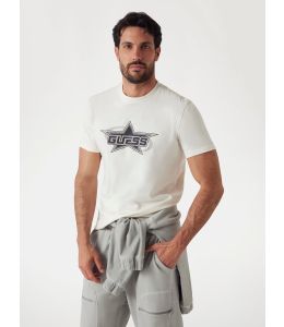 T-Shirt GUESS Salt White