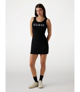 Kleid GUESS Bodycon-Tank Dress Schwarz