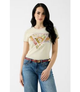 T-Shirt GUESS Palm Pearloyster