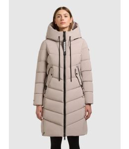 Wintermantel KHUJO Mikia3 Dusty Beige