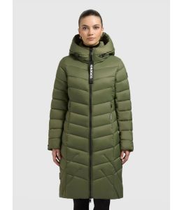 Steppmantel KHUJO Odana4 Fern Green