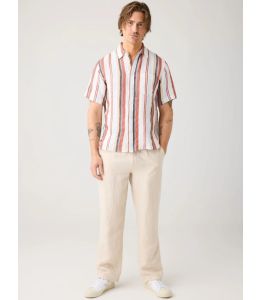 Hose KNOWLEDGE COTTON APPAREL Loose Linen Pants