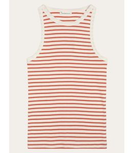 Ripptop KNOWLEDGE COTTON APPAREL Striped Racer Red