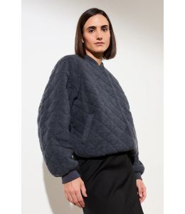 Blouson-Wolljacke LANGER CHEN Bornite Graphite