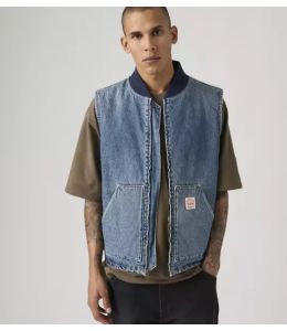 Gilet LEVI'S® Sansome Vest Sunburnt Vest - Blau
