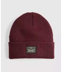 Haube LEVI´S® Backpatch Beanie Chocolate Truffle