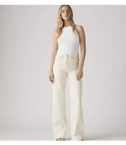 Jeans LEVI´S® Ribcage Wide Leg Barely Freezing - Cream