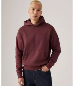 Kapuzensweater LEVI´S® Authentic Hoodie Garment Dye Tawny Port