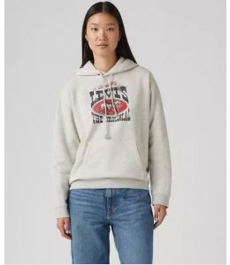 Hoodie LEVI`S® Everyday Heather Grey