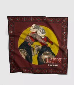 Tuch LEVI´S® Sweethearts Bandana Tawny Port