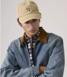 Kappe LEVI'S® Monogramm Sunshine Shelter Beige