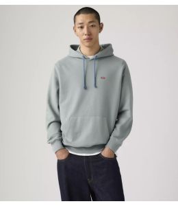 Kapuzensweater LEVI´S® New Original Housemark Hoodie Lead French Terry