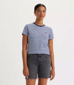 T-Shirt LEVI`S® Das Perfekte Tea Stripe Brunnera Blue