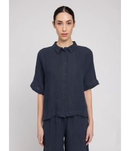 Bluse MAZINE Short Sleeve Linen Shirt