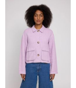 Jacke MAZINE Short Linen Jacket Bright Lavender