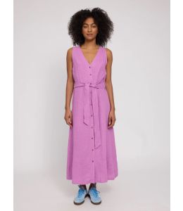 Kleid MAZINE Linen Maxi Dress Violet Pink
