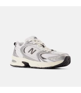 Schuhe NEW BALANCE 530 Silver Metallic mit Black Cement Unisex