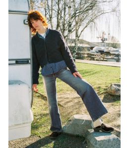 Jeans NUDIE JEANS Wide Heidi Summer Shadow