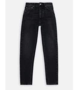 Jeans NUDIE JEANS Breezy Britt Black Crosshatch