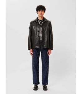 Lederjacke NUDIE JEANS Ferry Black