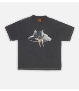 T-Shirt NUDIE JEANS Koffe Karma Antracite