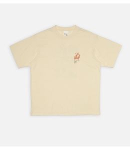 T-Shirt NUDIE JEANS Koffe Fails Ecru