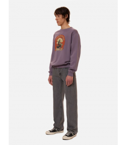 Sweater NUDIE JEANS Lasse Every Mountain Lilac