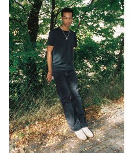 Jeans NUDIE JEANS Tuff Tony Black Vintage