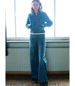 Jeans NUDIE JEANS Sonic Sue Orange Painter
