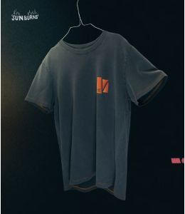 T-Shirt NUDIE JEANS Roy Sunburns Antracite