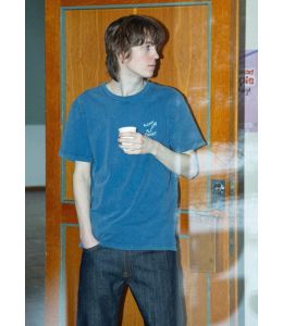 T-Shirt NUDIE JEANS Roy OG Line-Up Frenchblue
