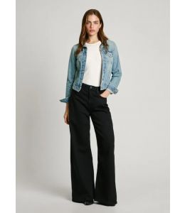 Jeans PEPE JEANS Wide Leg Jaimy Black Rinse Waschung