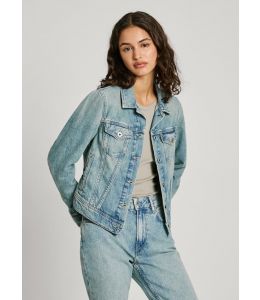 Jeansjacke PEPE JEANS Slim Jacket Rigid Tinted Clean